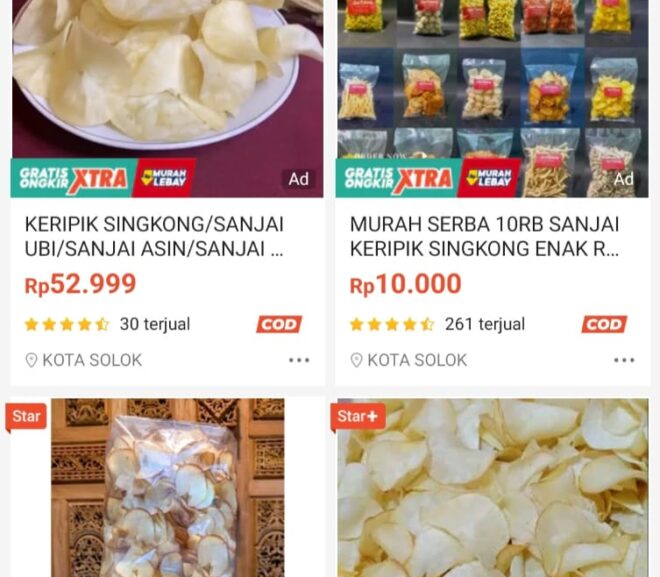 Keripik Singkong Kemasan