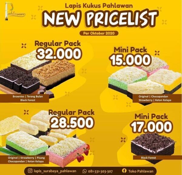 Uniknya & Varian Dari Lapis Surabaya Kukus Pahlawan