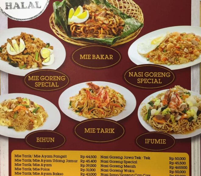 Harga Berbagai Jenis Mie Goreng