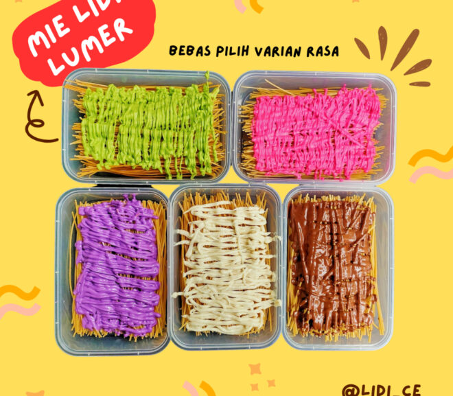 Varian Mie Lidi Lumer Di Era Sekarang